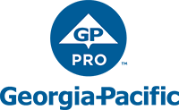 GP Pro Georgia Pacific Logo Center CMYK